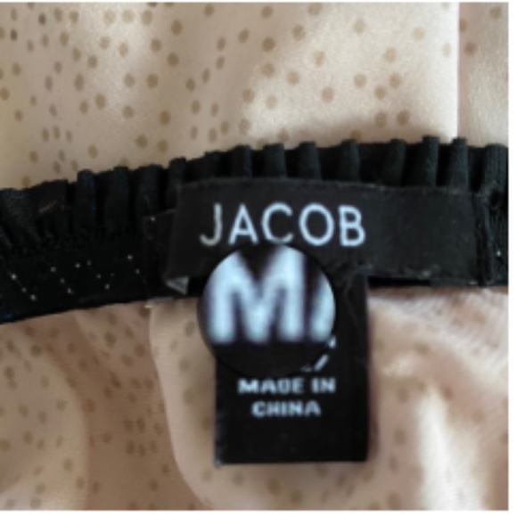 Jacob PNK/GLD/BLK Nightgown, M  *P1096 - Picture 4 of 4